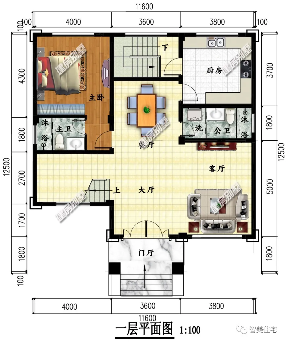 建房不分南方还是北方,漂亮和好格局,都是非常重要
