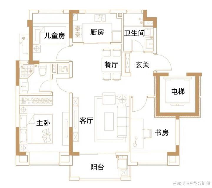 致开发商：好好的一个刚需户型竟被设计成这样，你们不觉得可惜么？