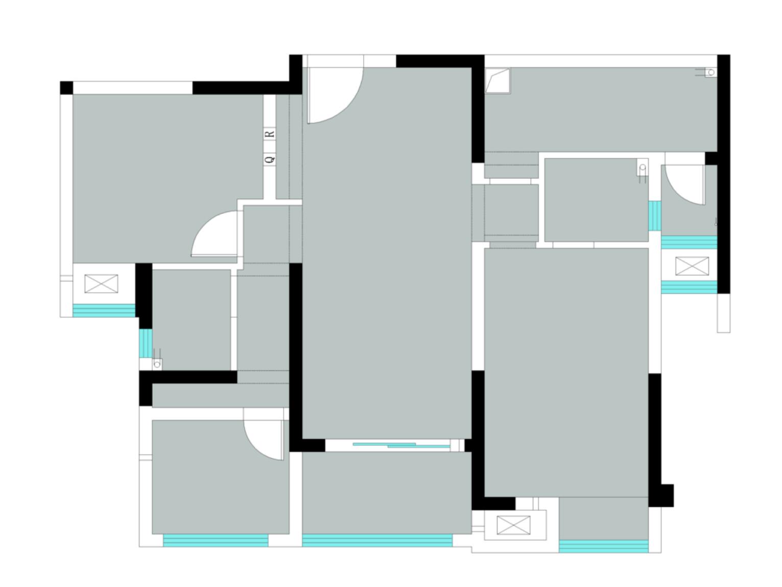 入住过才知道,衣帽间不一定要设计在主卧,放在外面反而更实用