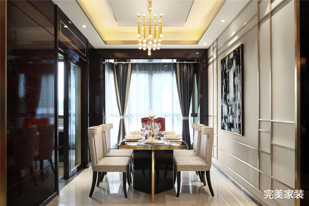 完美家装 125平方米的房子这样设计，高级与轻奢并存，太美了