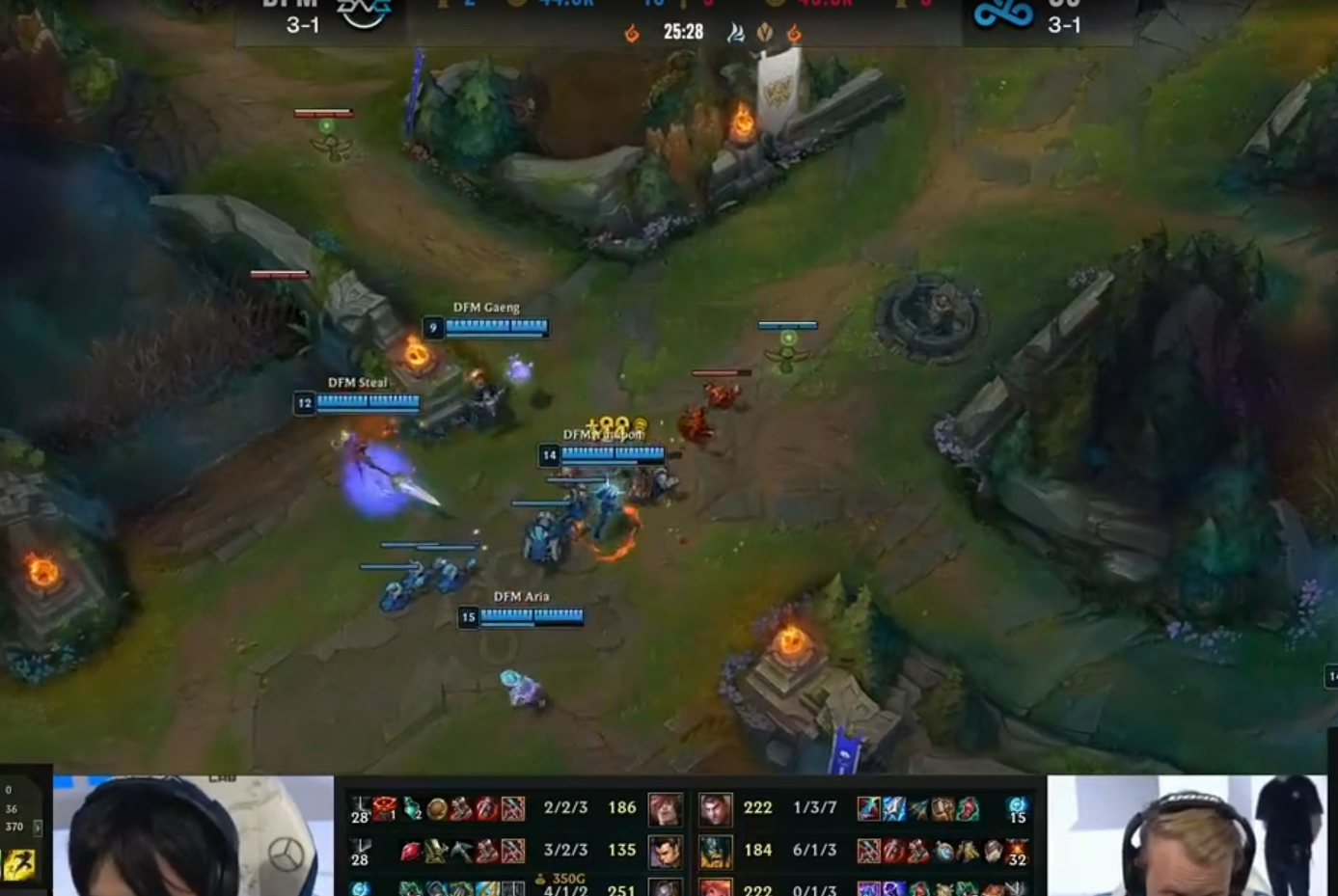 cloud9|DFM大胜C9挺进S11小组赛16强,爆了本次入围赛最大一个冷门。