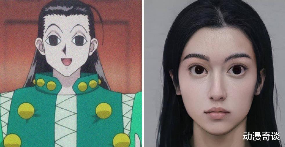 全职猎人|全职猎人被AI还原成真人版，小杰直发变卷毛，三美颜值崩塌