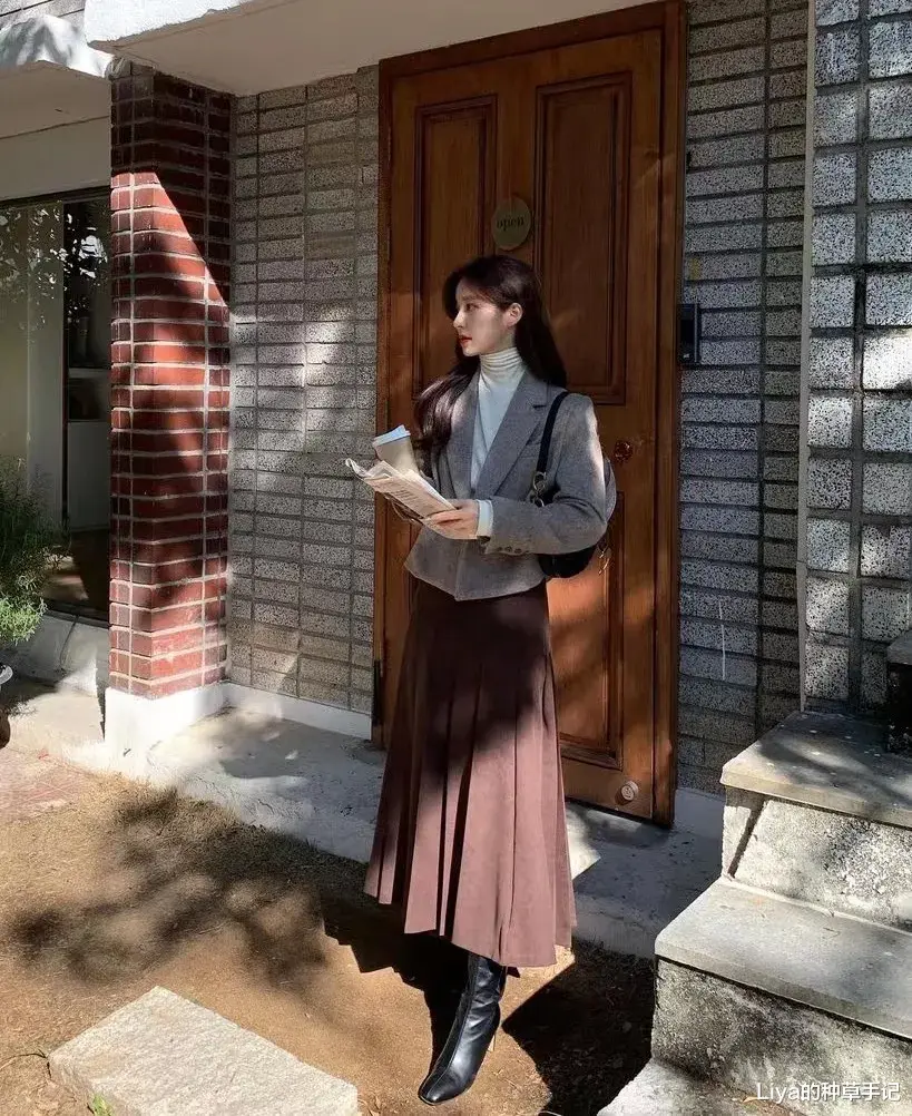 Liya的种草手记 保暖穿搭,不露腿也很美