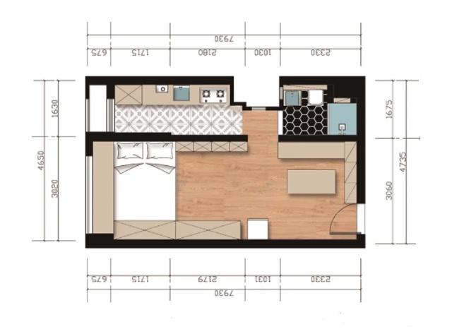 43㎡小宅,硬在窗户旁挤出小书房,真心实用!全屋收纳绝了