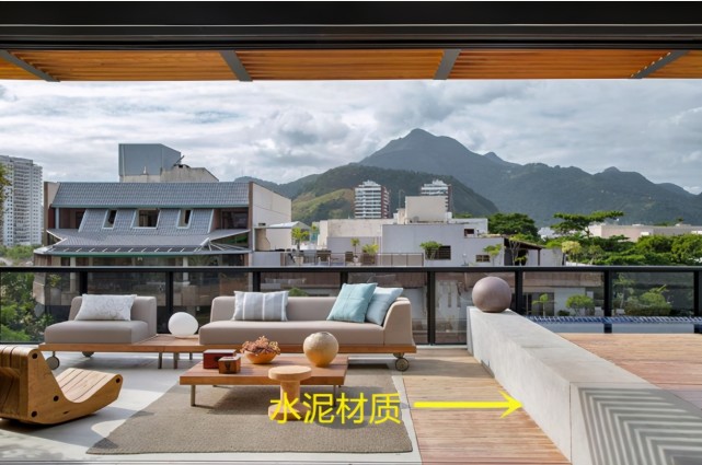 外国人是这样装阳台的，打一个台面直接延伸出去，多个休闲区