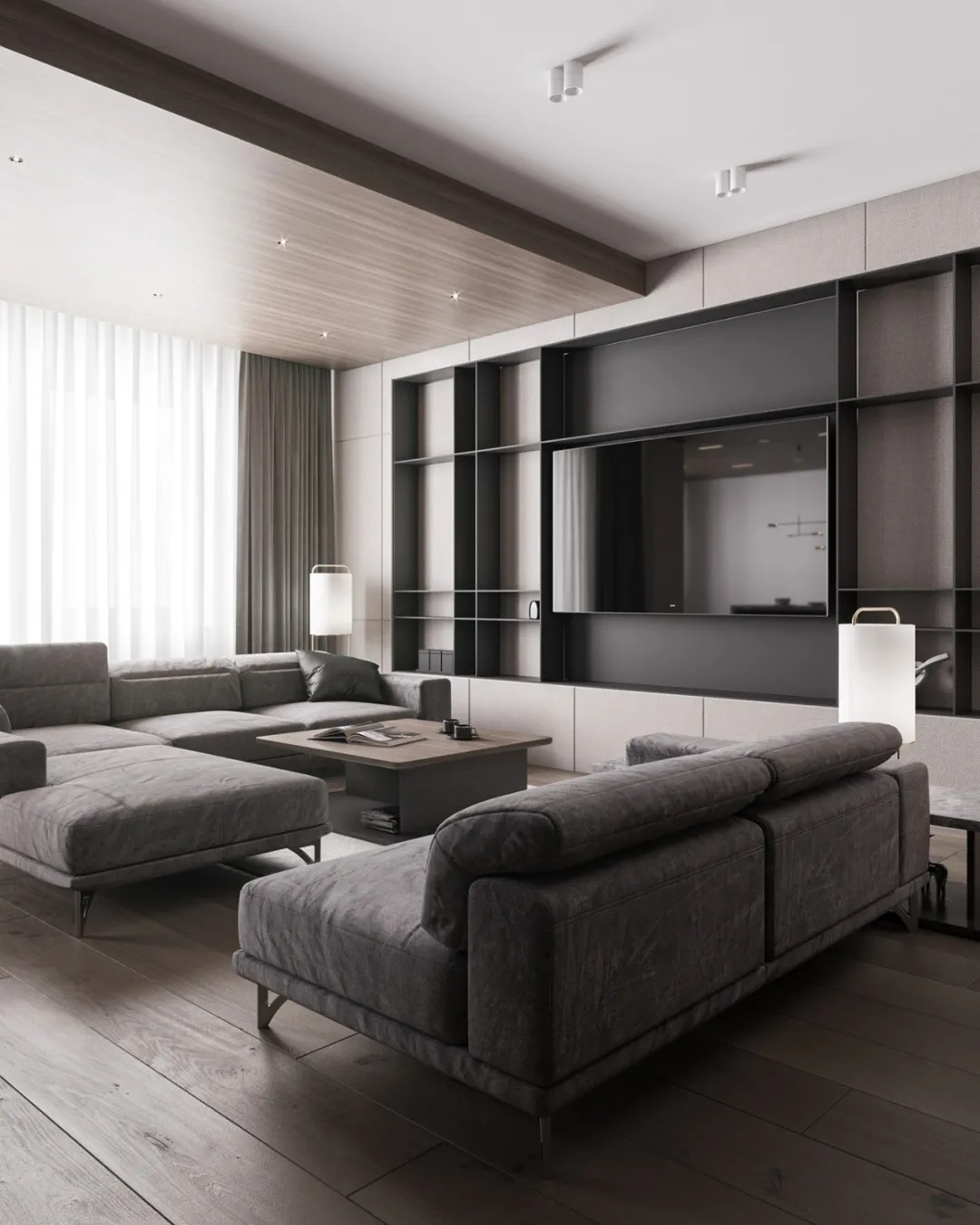 |简约+原木,温馨诗意的现代家居空间