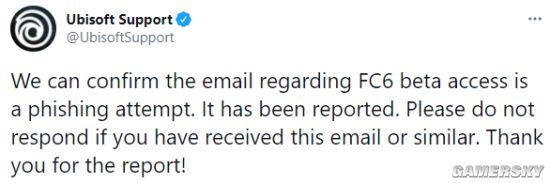 |《孤岛惊魂6》Beta钓鱼电子邮件现身 育碧官方回应