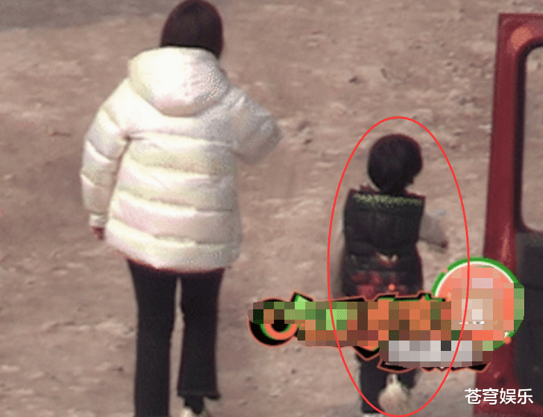 小海绵|小海绵探班baby被拍，圆圆后脑勺太萌，“暴风成长”4岁身高突出