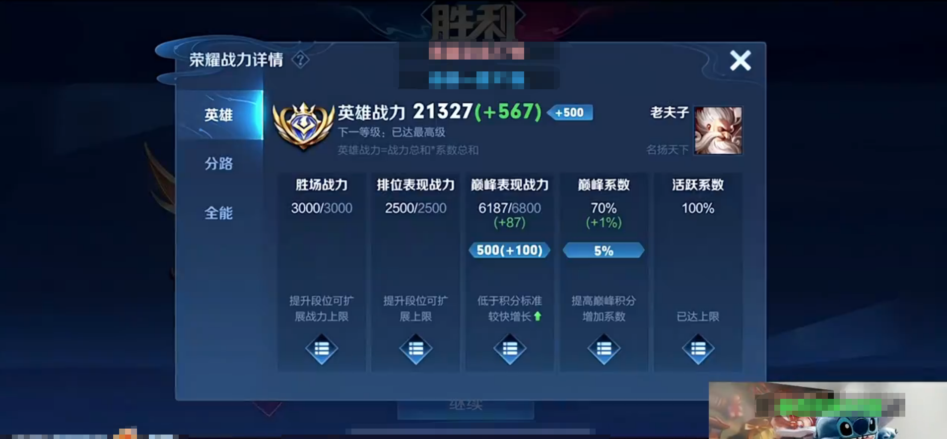 打野|赖神离巅峰赛第一只有20分，边路选手拿定榜第一有多难？赖神委屈
