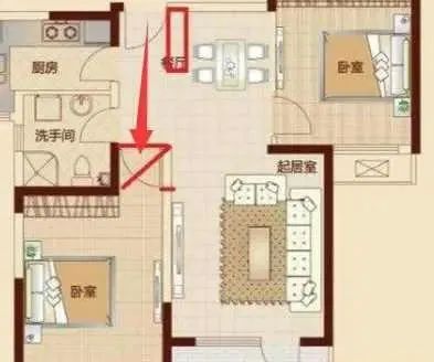 沙发|房子万万不能这种格局，有钱人都懂，小心越住越穷