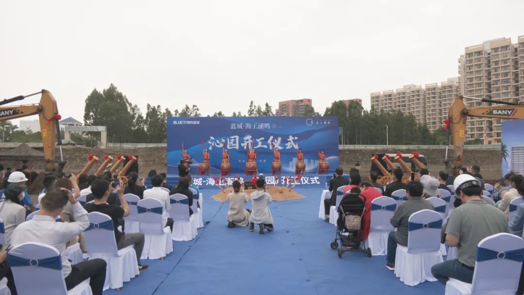 惠州|海上潮鸣沁园项目开工将提供771户住房