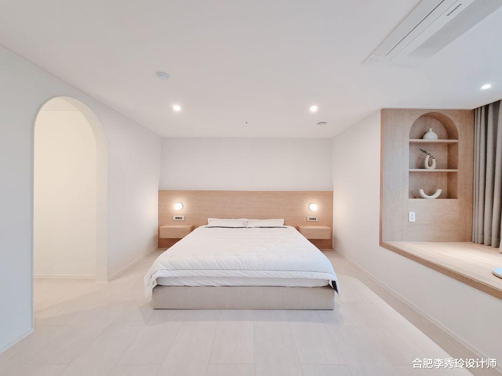 合肥李秀玲设计师|新婚夫妻的自律生活：155㎡极简不花哨，“去客厅化”当健身区用