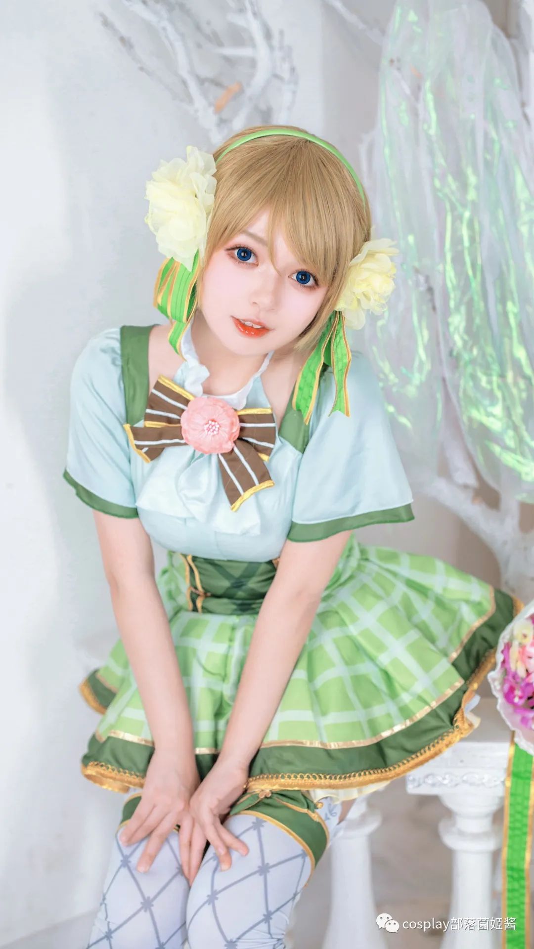 小泉花阳|cos：群星闪耀梦想应援小泉花阳cos正片@黑猫猫