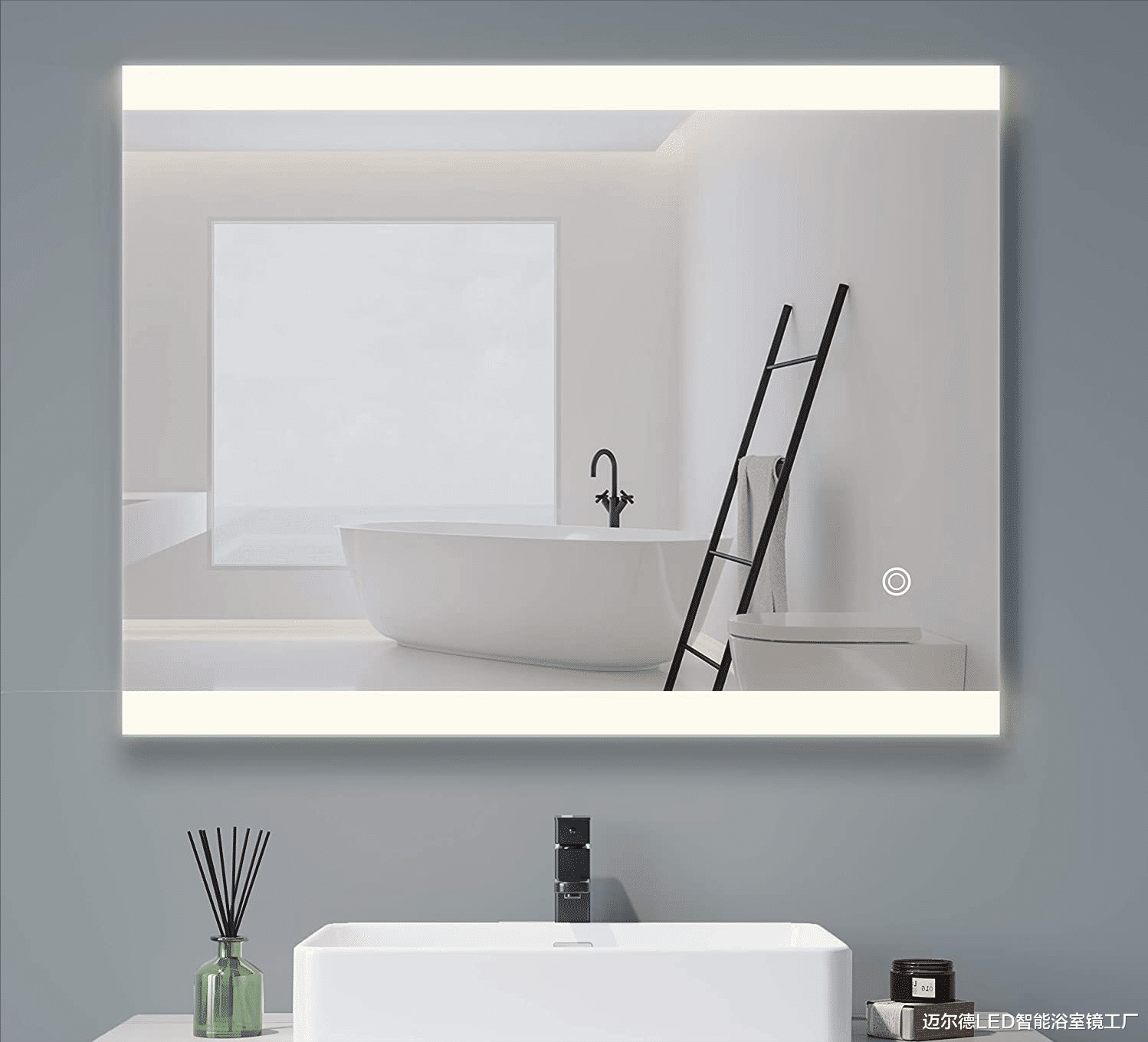 你对智能家居的理解,可以先从LED浴室智能镜开始~
