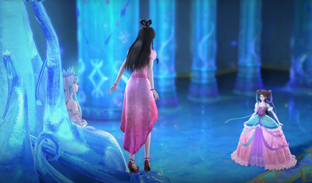 冰公主|叶罗丽：见到王默的素颜模样后才明白，为何只有小孩才喜欢冰公主