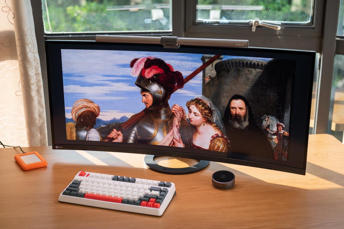 显示器|艺卓首款超宽屏显示器 FlexScan EV3895