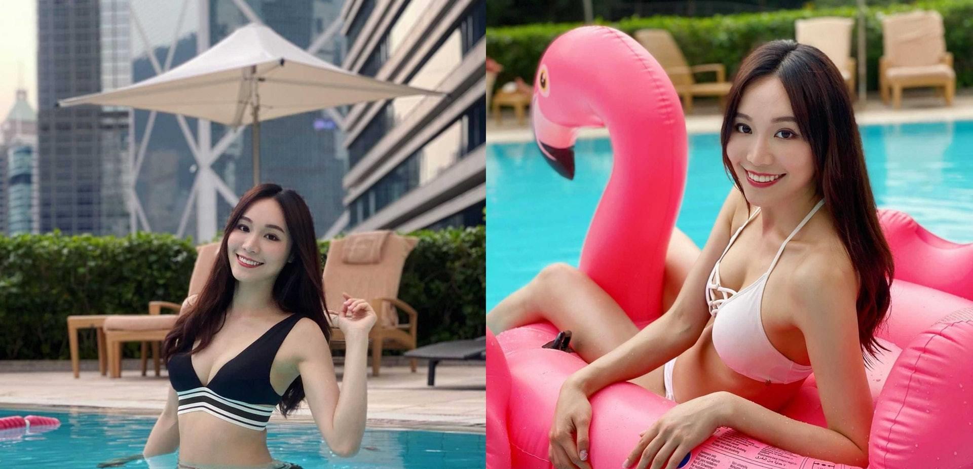 TVB|抓住夏天的尾巴 TVB四小花相约酒店泳池玩水