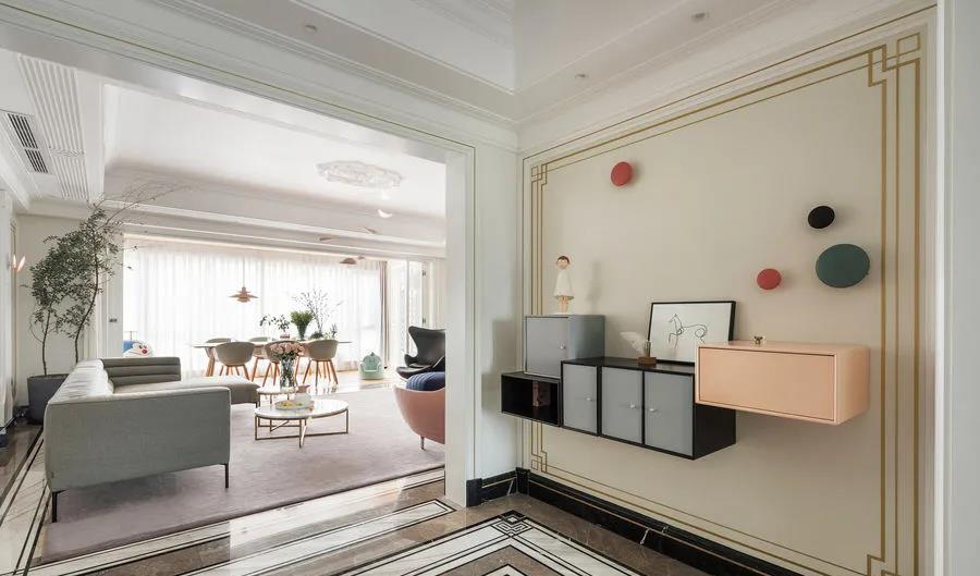 粉色|她大胆简化法式风格，全屋仍充满浪漫气息，全家尽享轻松愉悦生活