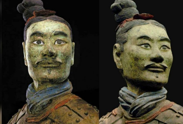 成吉思汗|兵马俑中一张神秘的脸，至今无法解释，被禁止出国展览