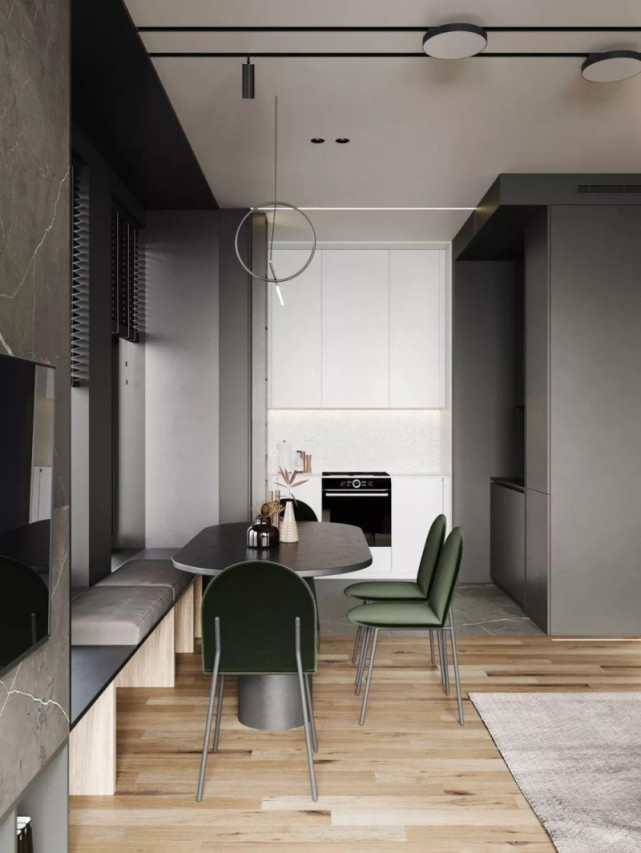 这个功能完善又明亮舒适的居住空间居然只有56平，你信吗