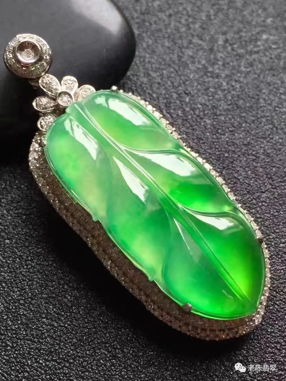 翡翠|翡翠叶子，让你时髦一辈子