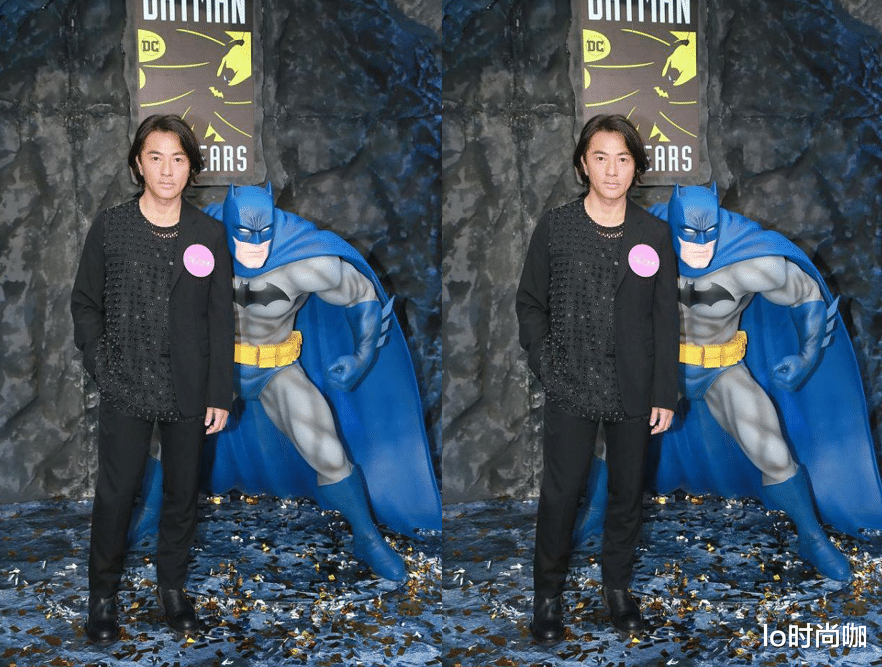 lo时尚咖|郑伊健“追星”大成功，和蝙蝠侠同框留念，童心未泯太可爱