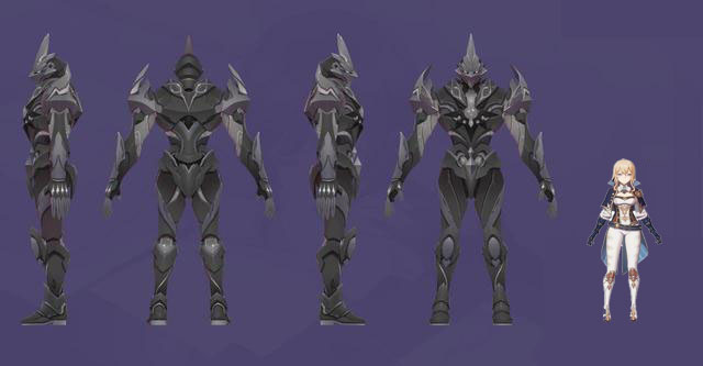 火影忍者|原神角色穿上了盔甲,防御值堪比“须佐能乎 ”,雷神穿越火影了?