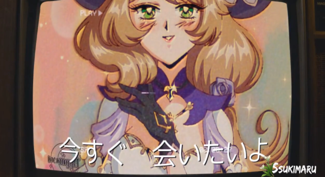 漫画|以90年代的画风打开原神，心海变得更美了