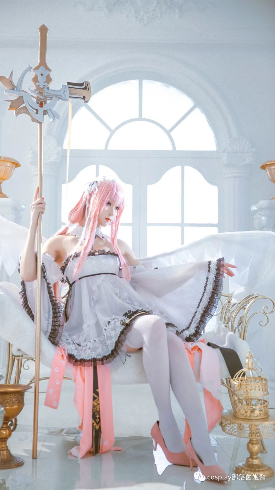 |cos：碧蓝航线纯白英仙座cos正片@瓦斯塔亚小龙虾