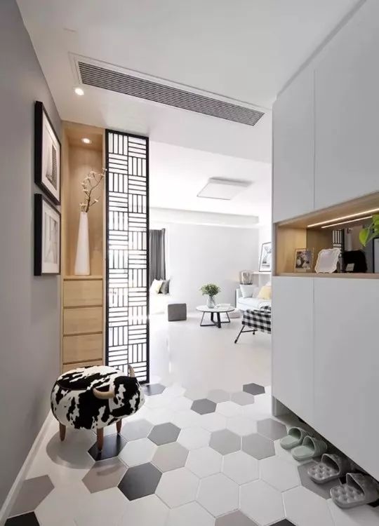 鲤鱼空间设计|门厅这样设计，好看又实用