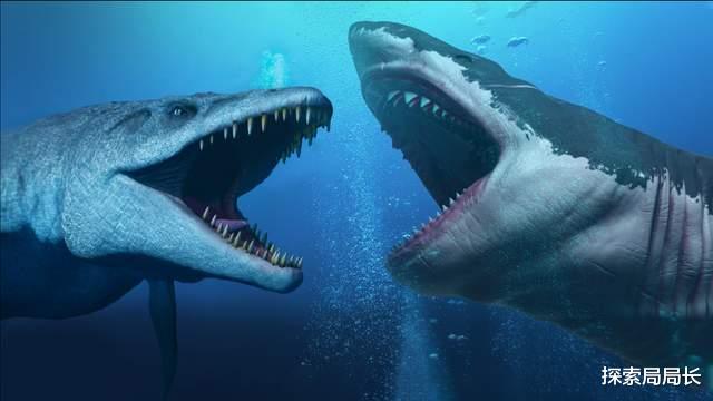 乌贼 盘点5种轻松秒杀巨齿鲨的史前动物，巨型乌贼入选，沧龙仅排第3