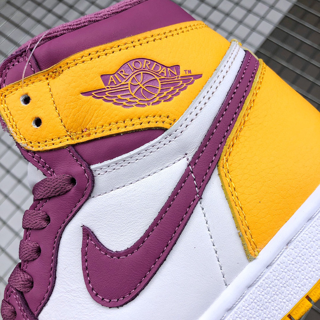 莆田鞋匠 Air Jordan 1 High OG “Brotherhood”湖人兄弟会