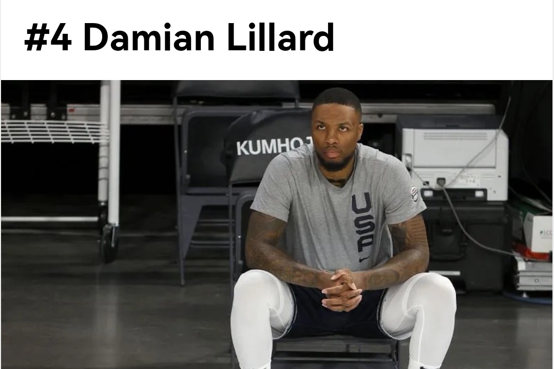 名人堂|职业生涯无冠但依旧能进入名人堂的现役五大巨星，利拉德也入榜