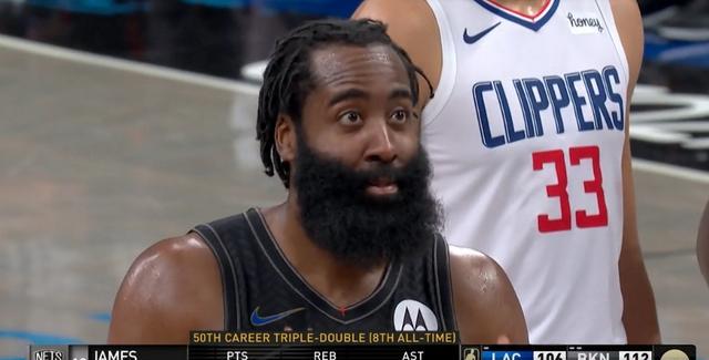詹姆斯·哈登|NBA大结局！90+25+16三巨头击沉联盟第一，哈登大三元欧杜67分