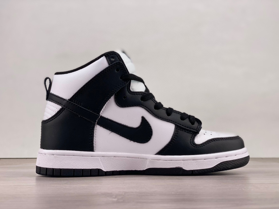 莆田鞋匠 Nike Dunk High Retro低帮 黑白熊猫