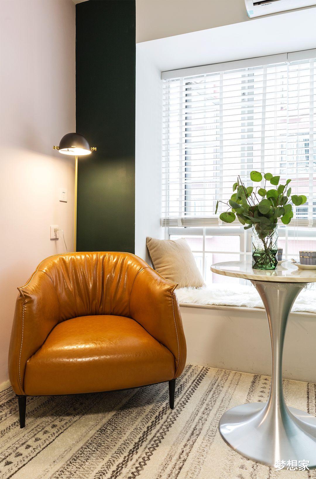 梦想家|女孩买下26㎡蜗居，开放布局+丰富色彩打造出小而美的北欧小家！