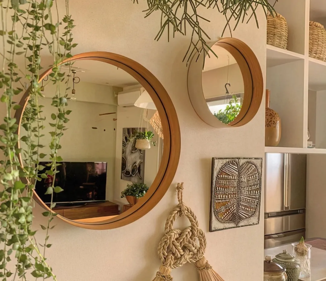 85㎡小户型新房案例，全屋用绿植点缀，清新又自然！