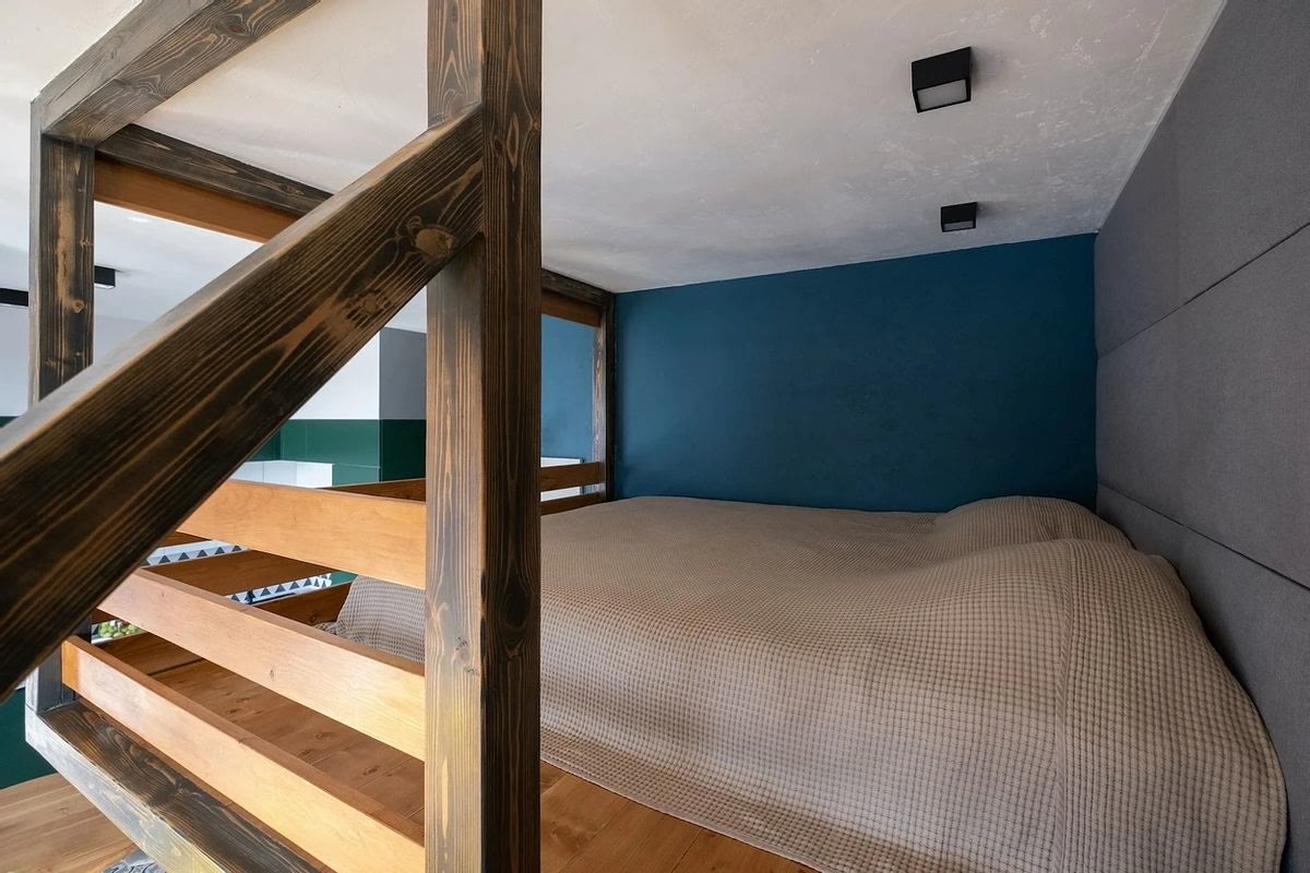 装修优姐|26岁离异妈妈，带儿子蜗居38㎡，设计悬空卧室，效果不是一般实用