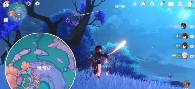 桃小菁的|原神：稻妻海祗岛《继电石》分布和破解攻略