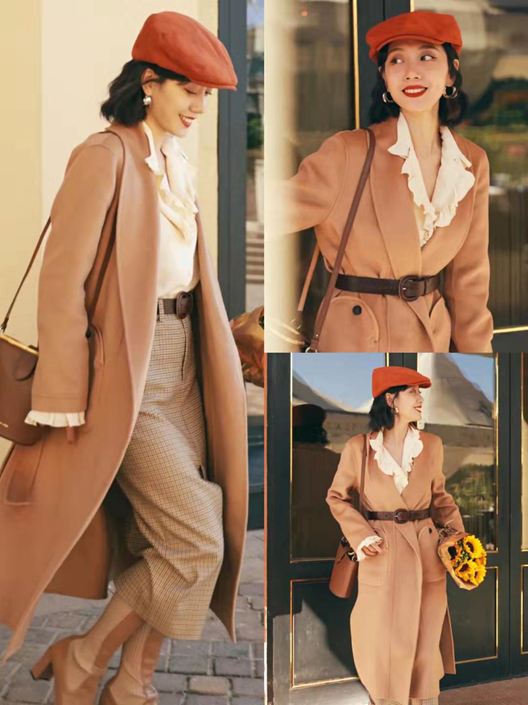 江南小蚂蚁 慵懒迷人的“浴袍式”大衣别错过！好看不挑人，多穿几季都不过时