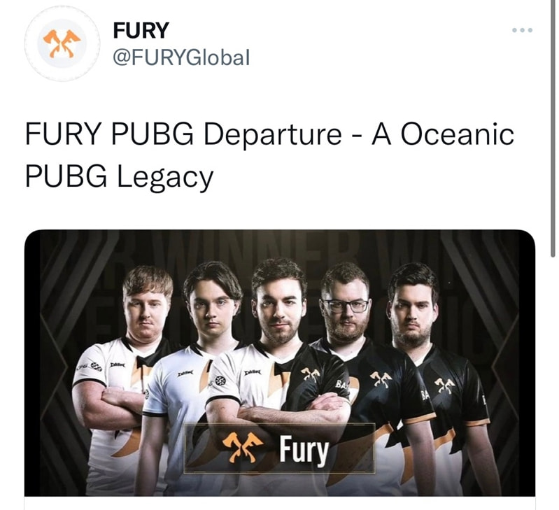 fury|FURY宣布解散,GENG重建四核阵容,PKL赛区迎来大变革