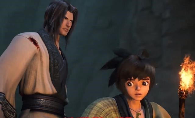 苍狼|《秦时明月》天明烧伤苍狼王，再看盖聂好想哭，网红脸月儿登场！