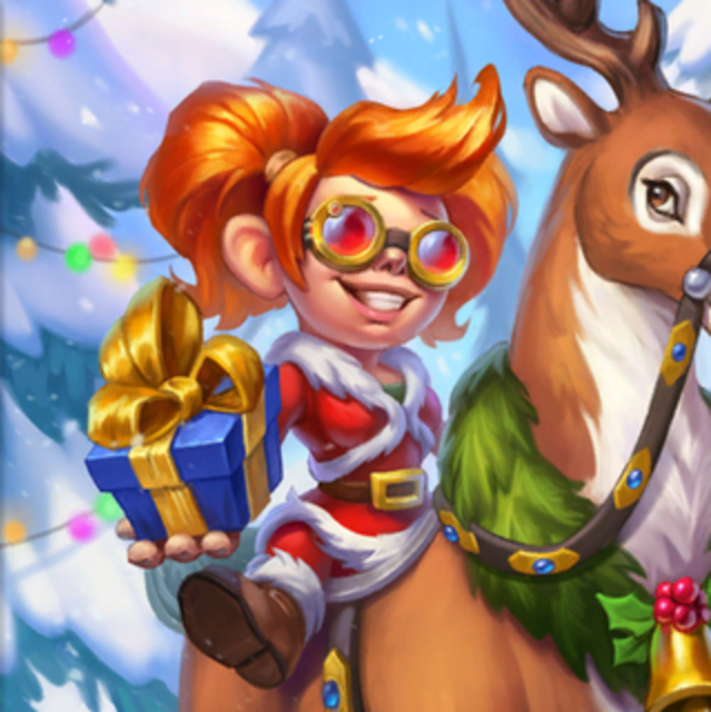 术士|奈姆希也迎来了新皮肤？冬天爷爷的小助手！