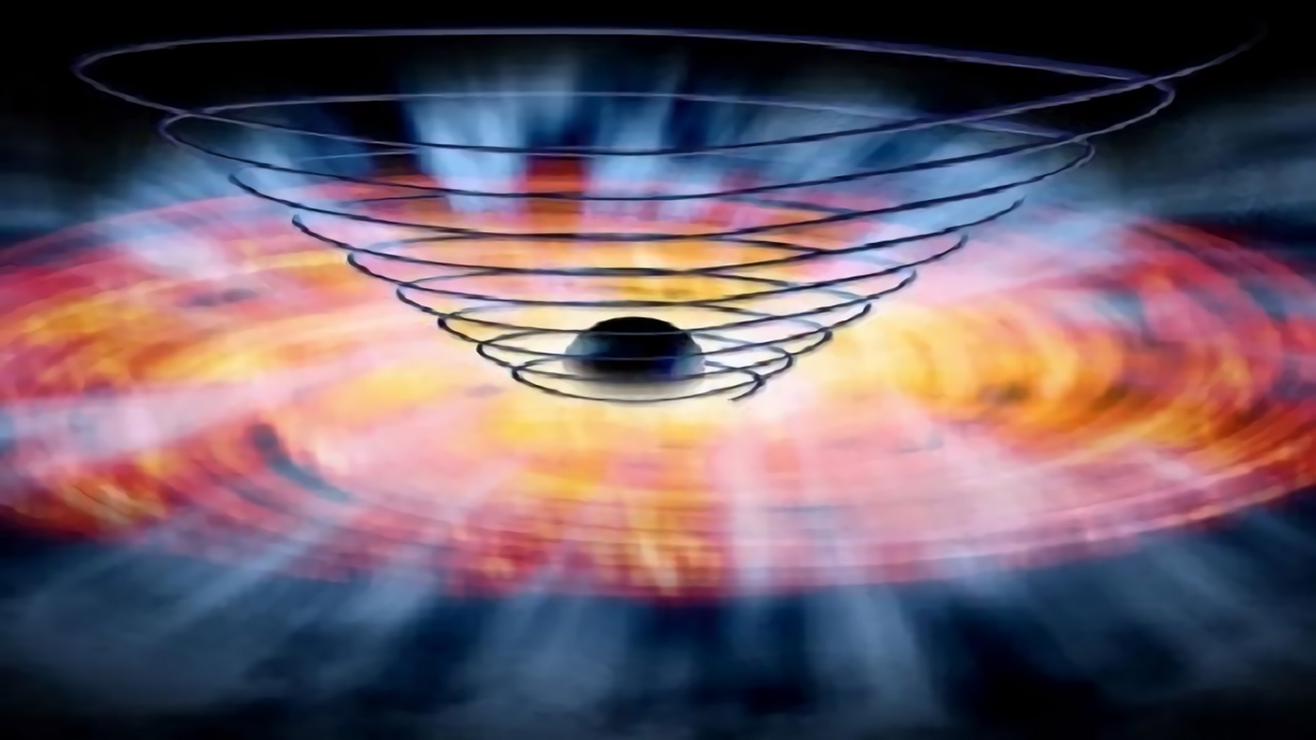 微生物 爱因斯坦的预言成真, 即使看不见黑洞，也可能看到他后面的光