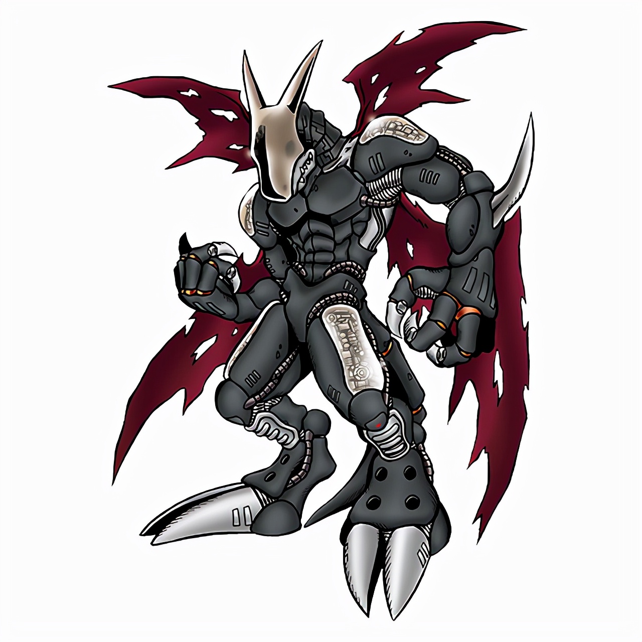 数码宝贝|光明装甲进化而来的数码兽,其前身是被奴役的恶魔