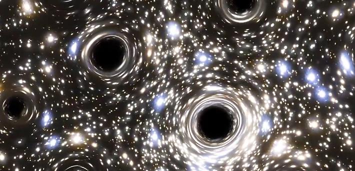 黑洞 壮观！天文学家在NGC6397星团发现20多个黑洞群，黑压压一片