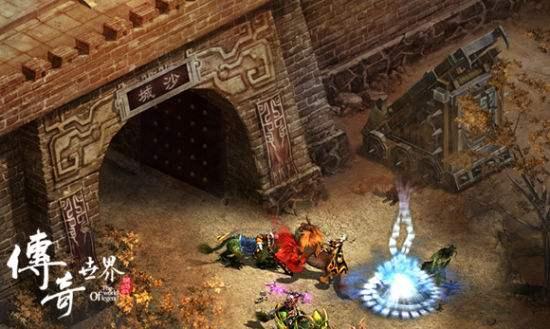 传奇世界|传奇世界：罪恶苍穹以少胜多，史上惊天动地之战！