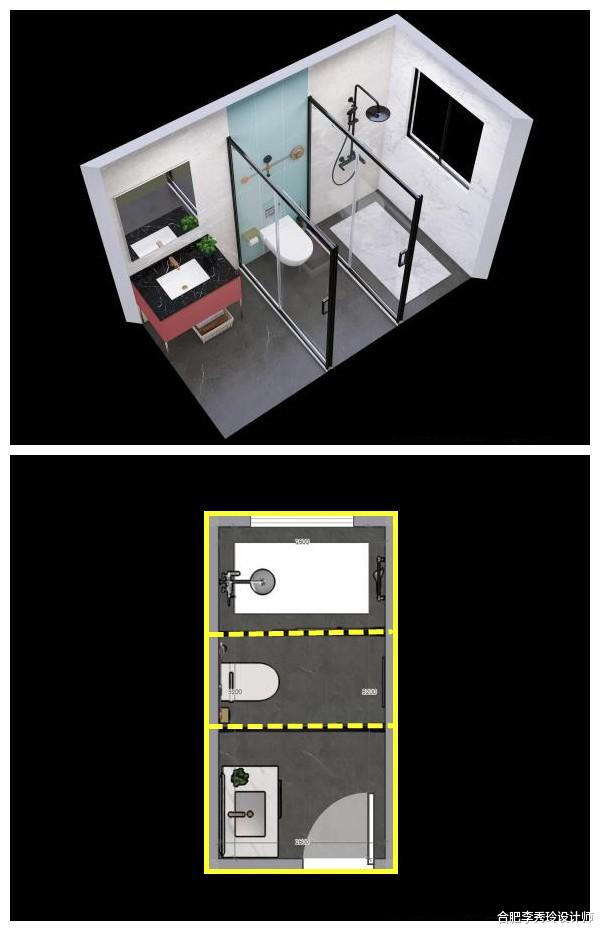 传统的干湿分离已经out了,三式分离,才是现在流行的布局方式