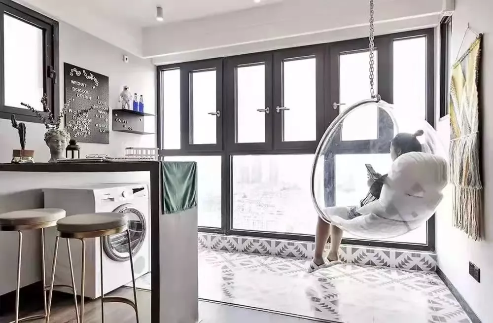 客厅与阳台别再打通了,这样设计超美的!