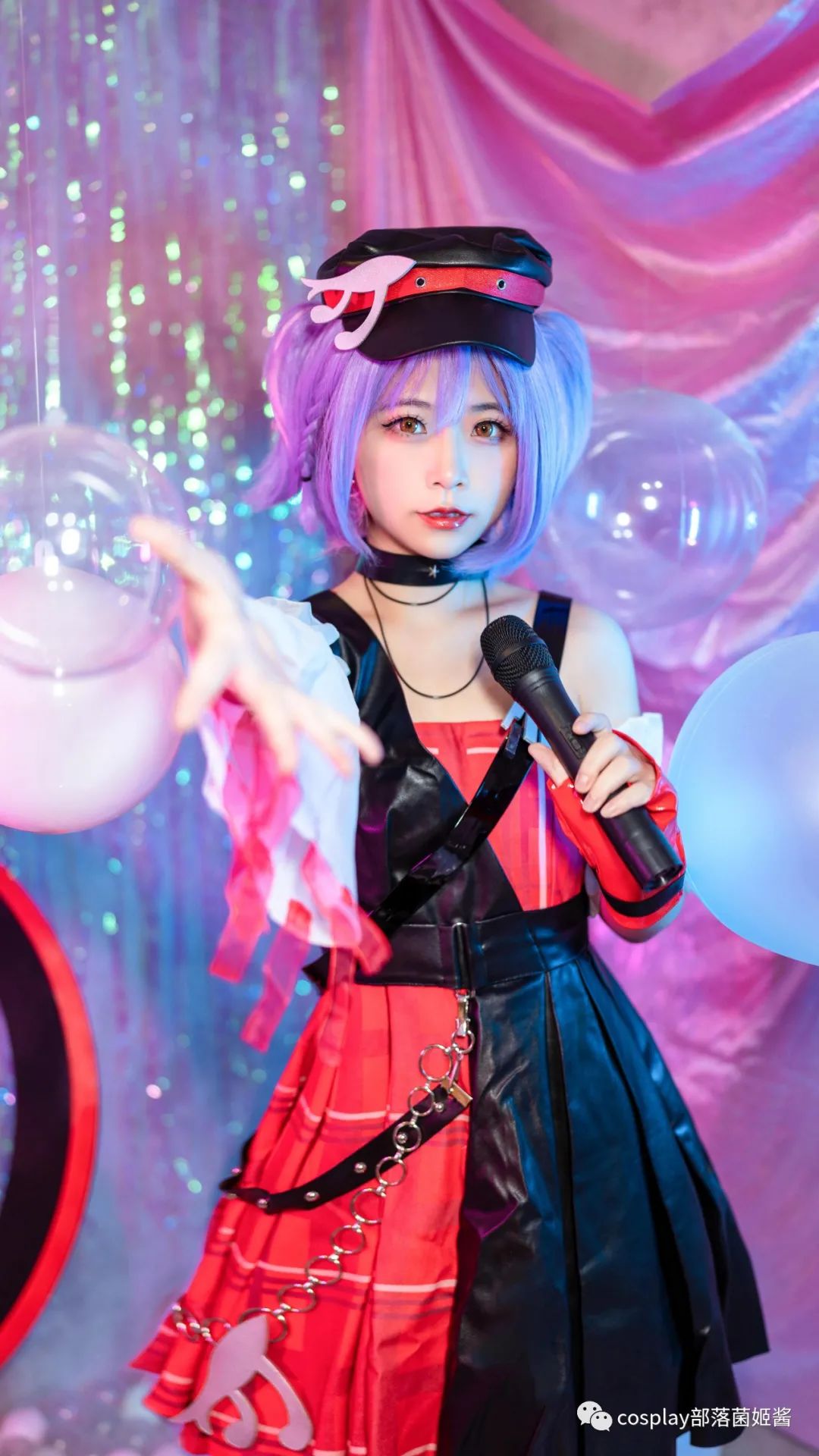 |cos：王者荣耀偶像季小乔音你心动cos正片@洛城雪